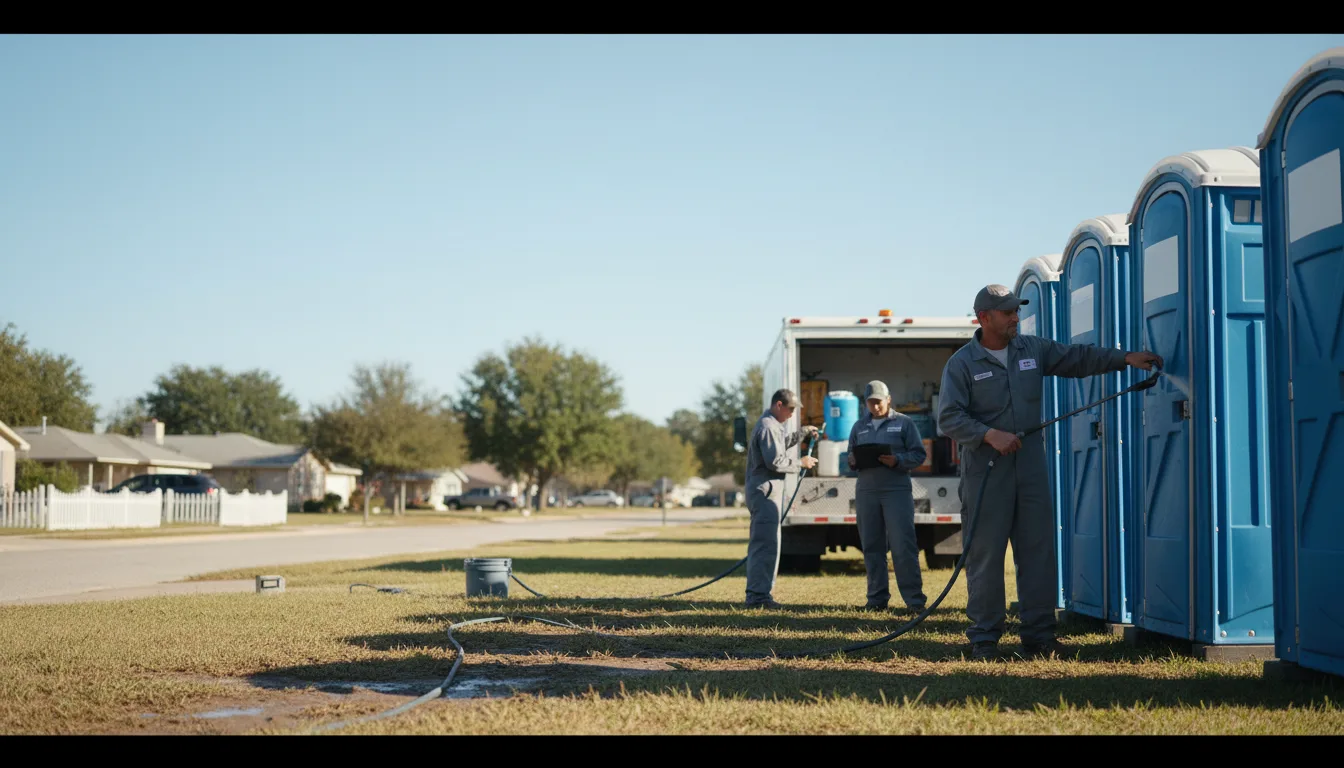 Long-Term Portable Toilet Rental in Austin, CO near me